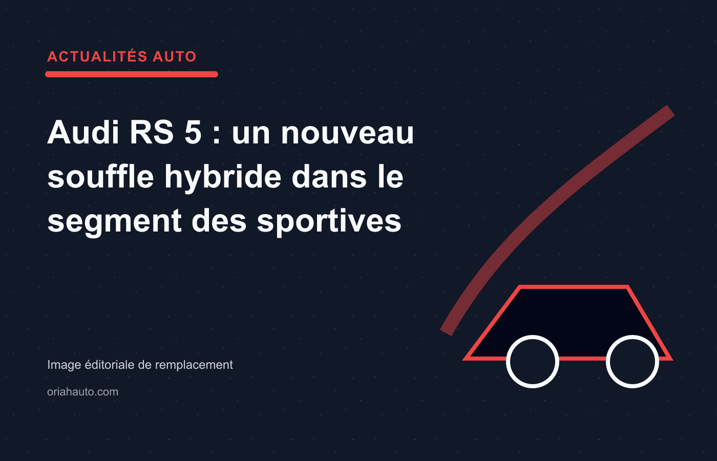 Audi RS 5 : un nouveau souffle hybride dans le segment des sportives