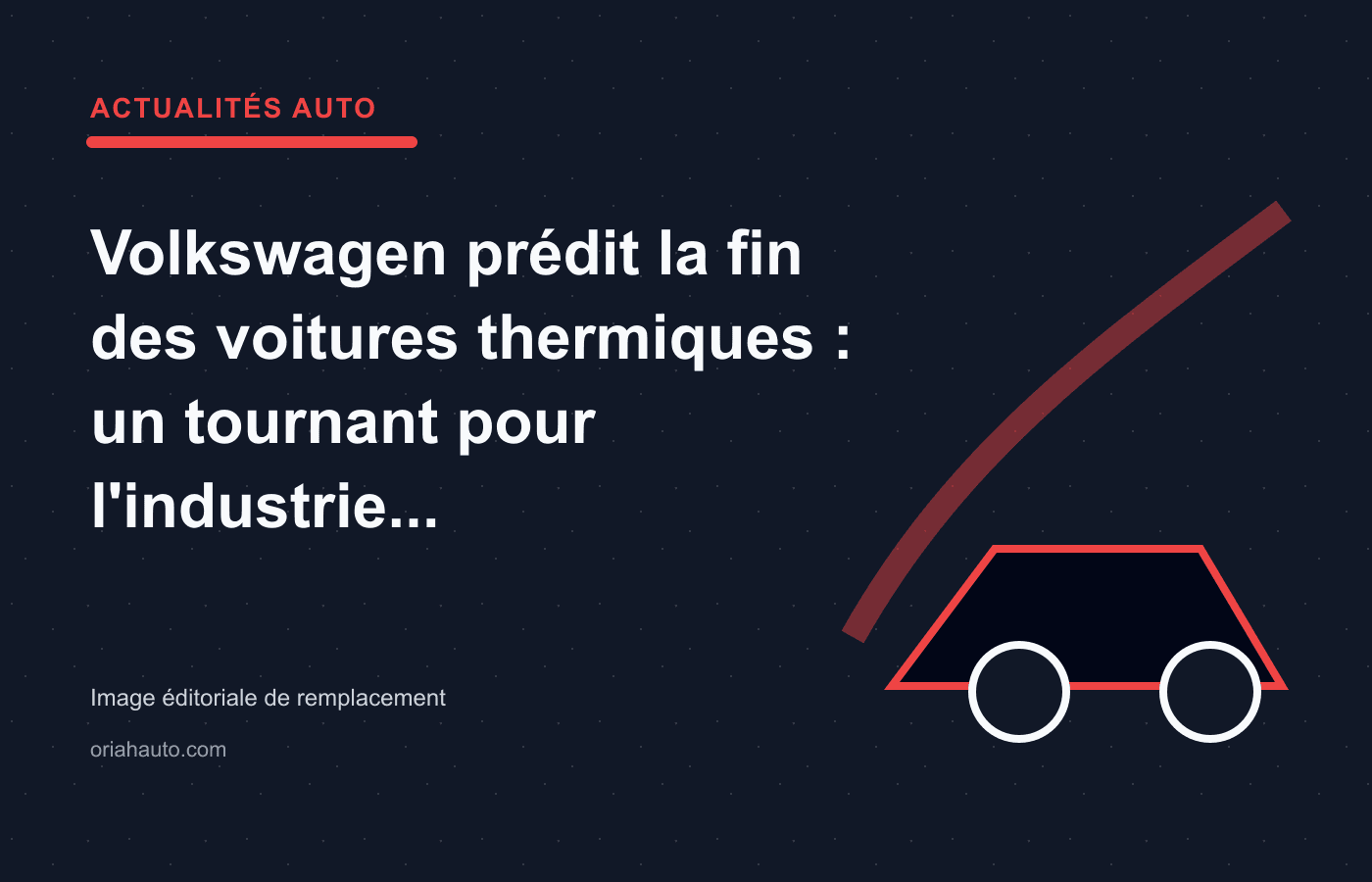Volkswagen prédit la fin des voitures thermiques : un tournant pour l'industrie ?