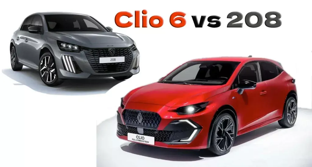Comparatif : Renault Clio vs Peugeot 208